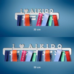 I love aikido - Martial Arts Medal Hangers