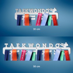 Taekwondo with clipart - Martial Arts Medal Hangers